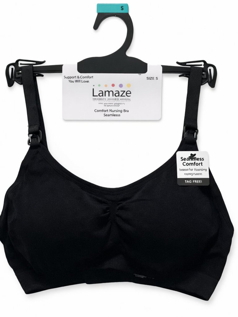 Lamaze Seamless Nursing Bra | Maternity Comfort Support | Pregnancy Essential